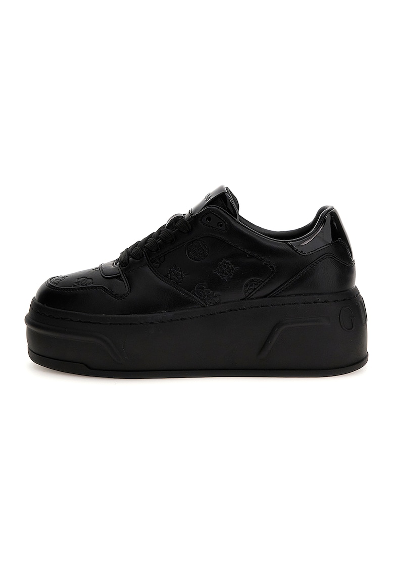 Pantofi sport flatform cu model monograma