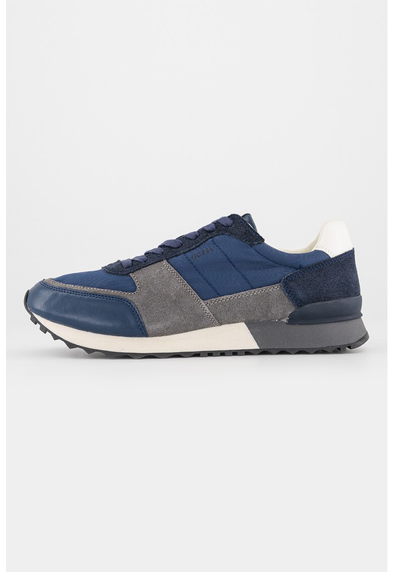 Pantofi sport cu garnituri de piele