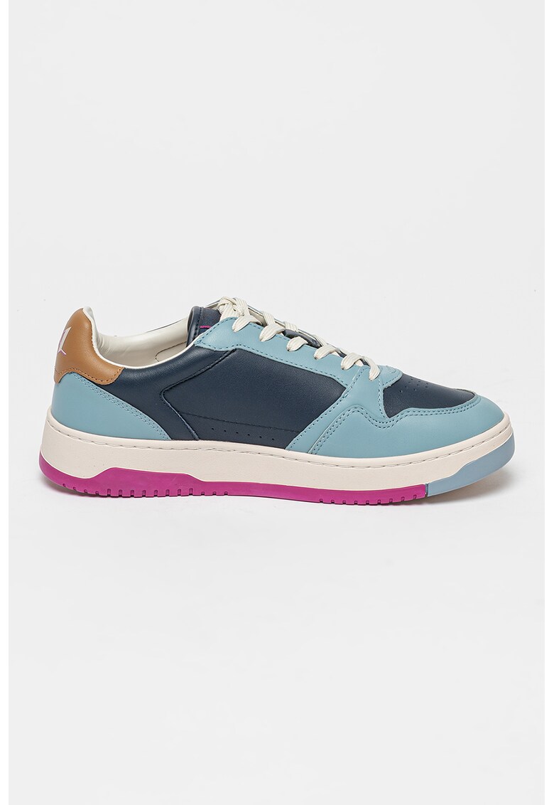 Pantofi sport de piele cu aplicatie logo Krew