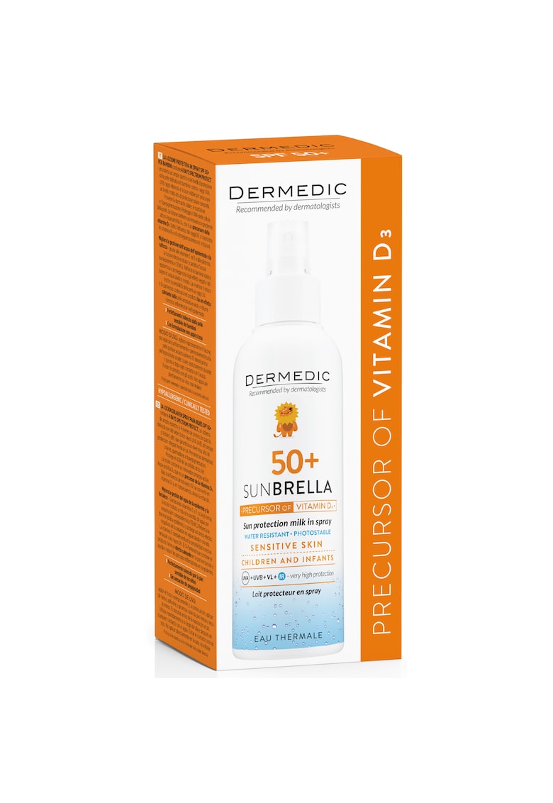 Dermedic Lapte spray de protectie solara spf 50+ - sunbrella baby 150 ml