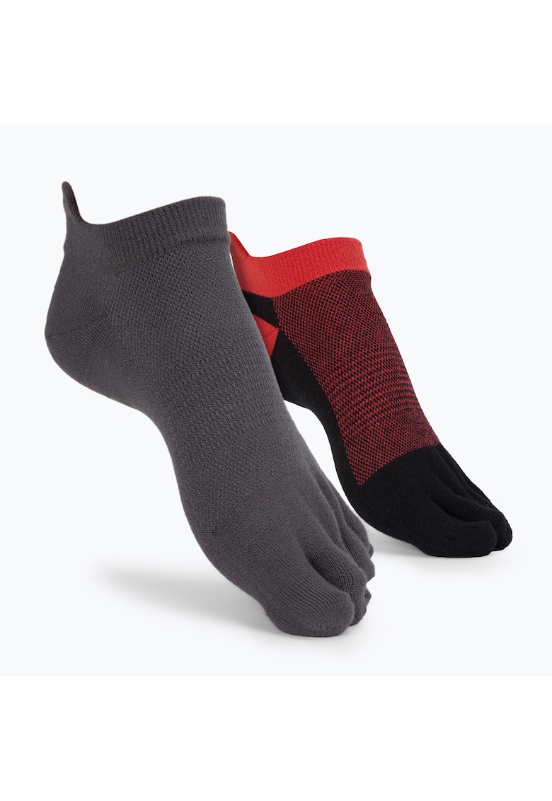 Sosete - Athletic No-Show - 2 perechi colorate S21N35PS Sosete - Athletic No-Show - 2 perechi colorate S21N35PS