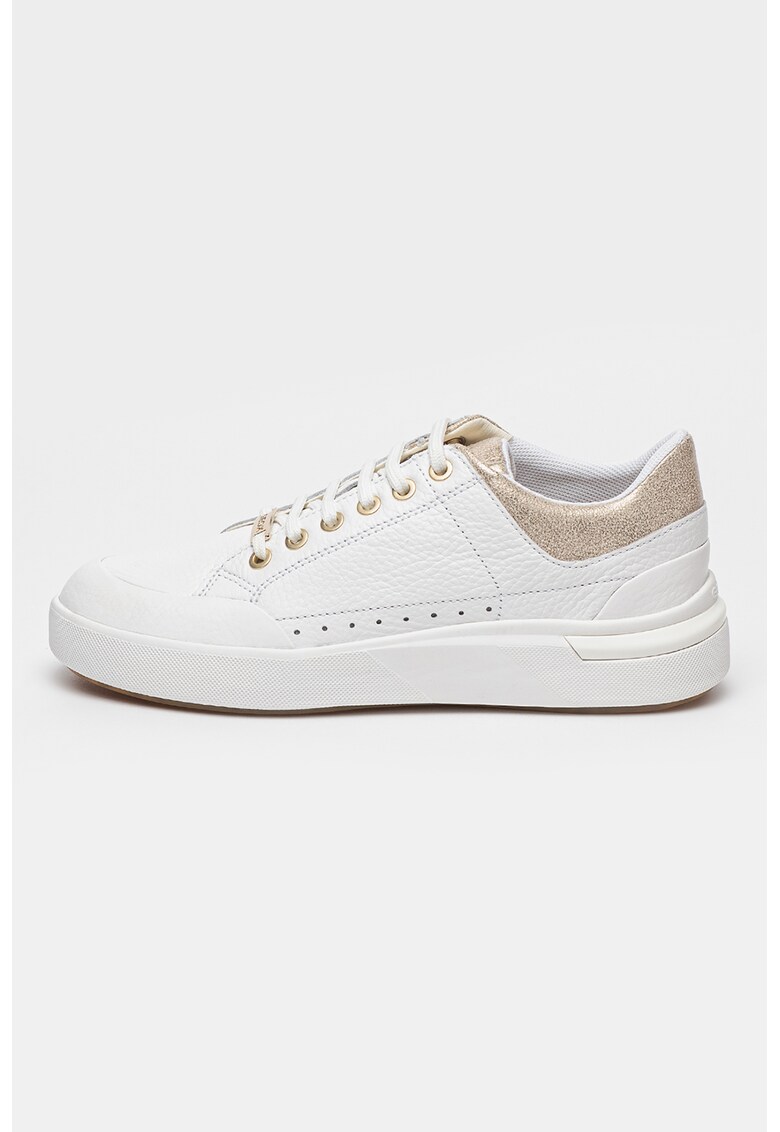 Pantofi sport cu insertii de piele