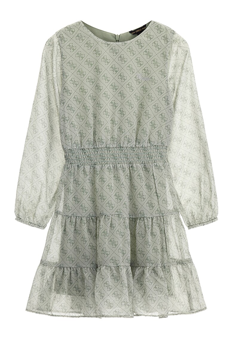 Rochie cu strat exterior transparent