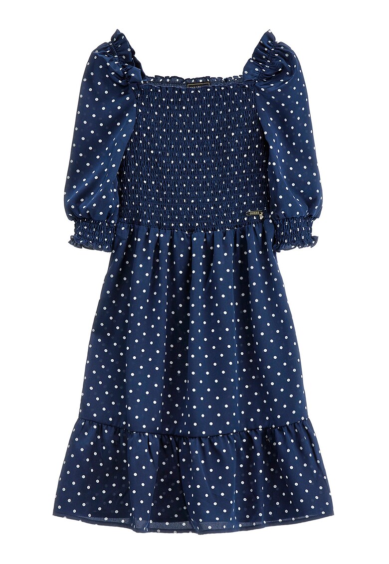 Rochie evazata cu buline
