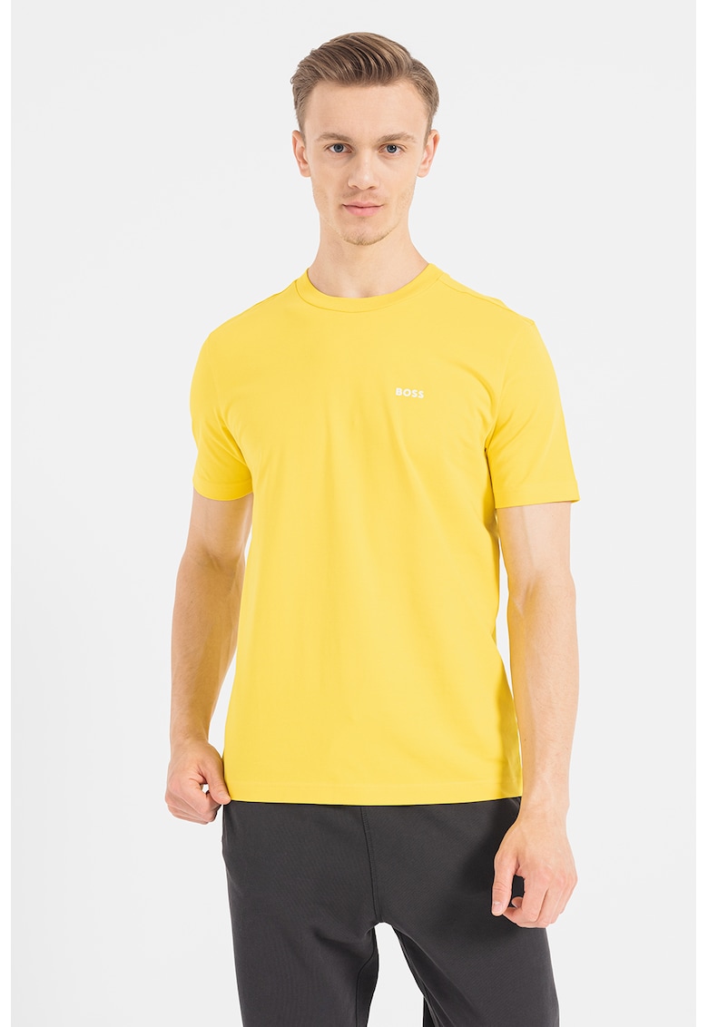 Tricou cu decolteu la baza gatului