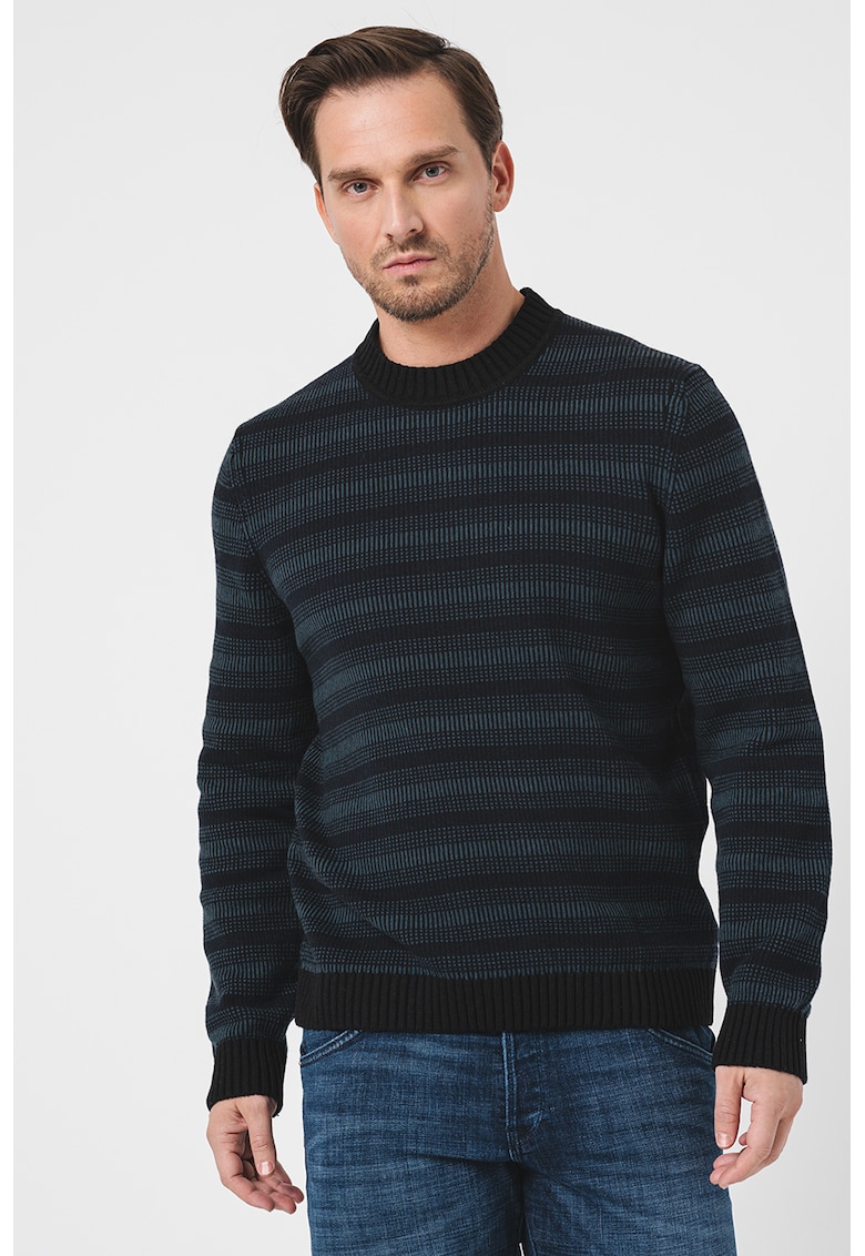 Amoderos Wool Blend Striped Sweater