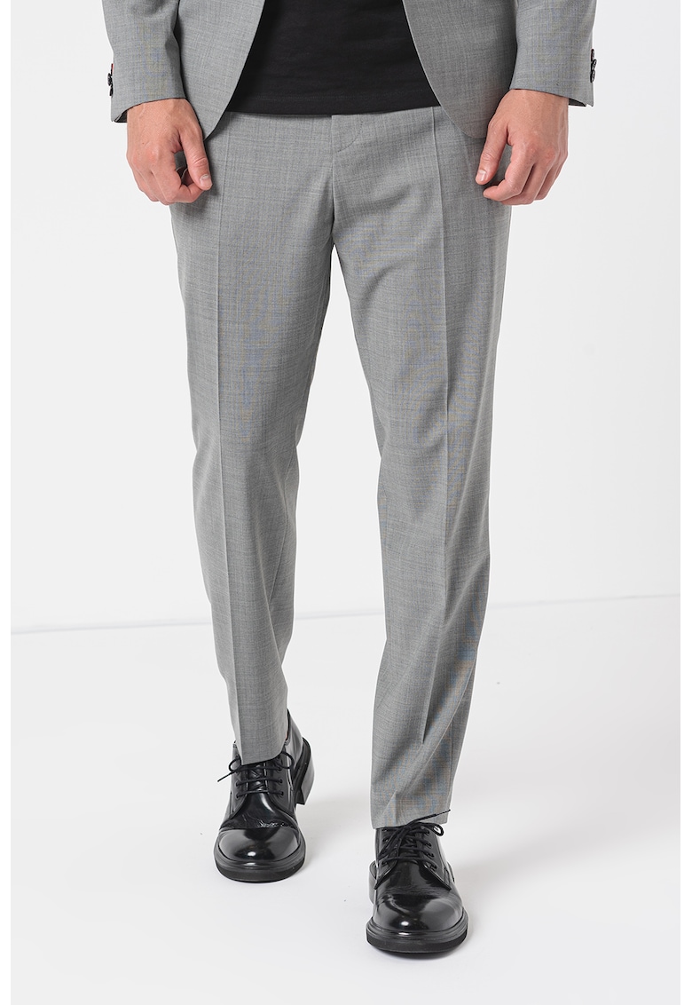 Pantaloni extra slim fit din amestec de lana Howard