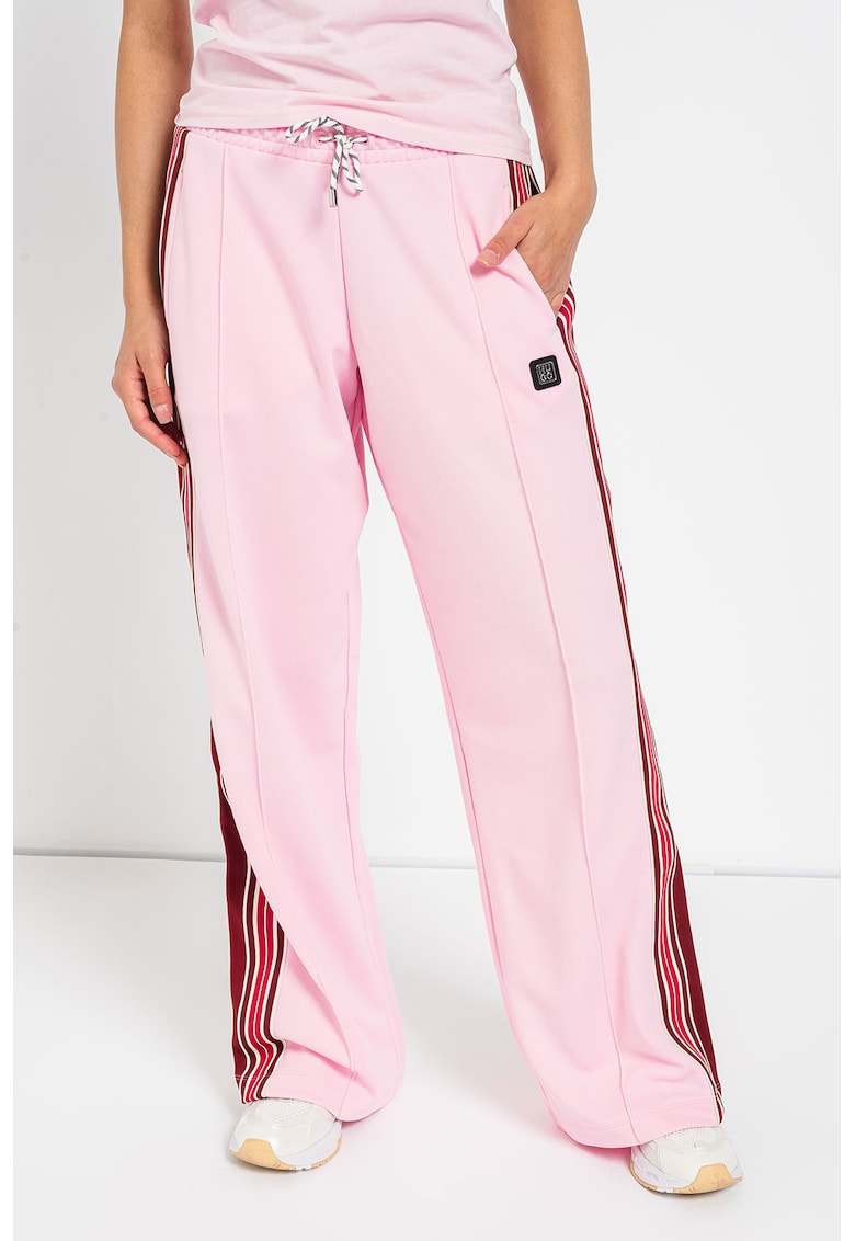 Pantaloni sport cu şnur neraya – visiniu/roz zmeuriu/roz pastel – HUGO Pantaloni sport cu şnur neraya – visiniu/roz zmeuriu/roz pastel – HUGO