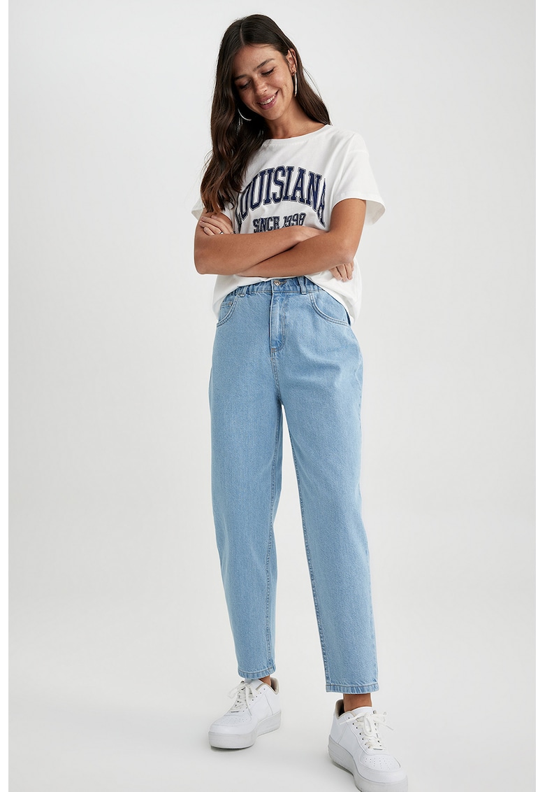 Blugi cu talie elastica