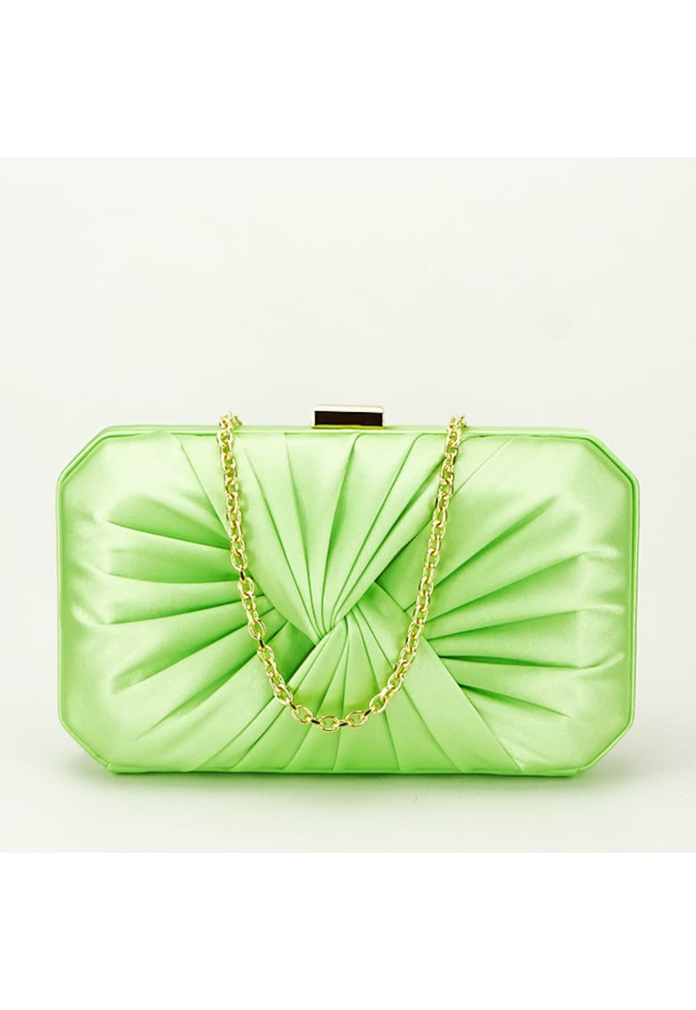 Geanta clutch DYX3335-5 05 - Verde mar - 12x20.5x4