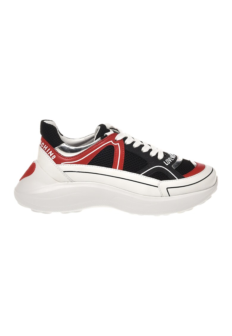 Pantofi sport cu insertii de plasa