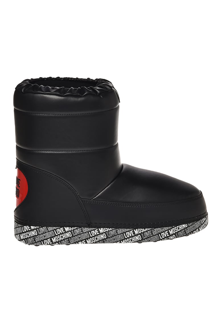 Ghete de iarna fara inchidere - Negru