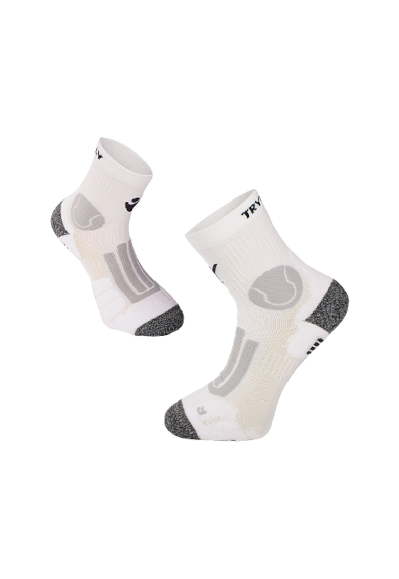 Sosete pentru tenis Microlon White