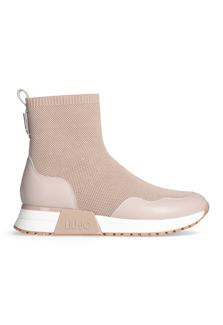 Pantofi sport high-top fara inchidere