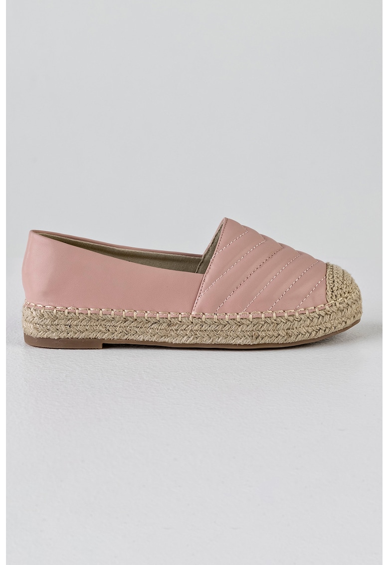 Espadrile de piele ecologica