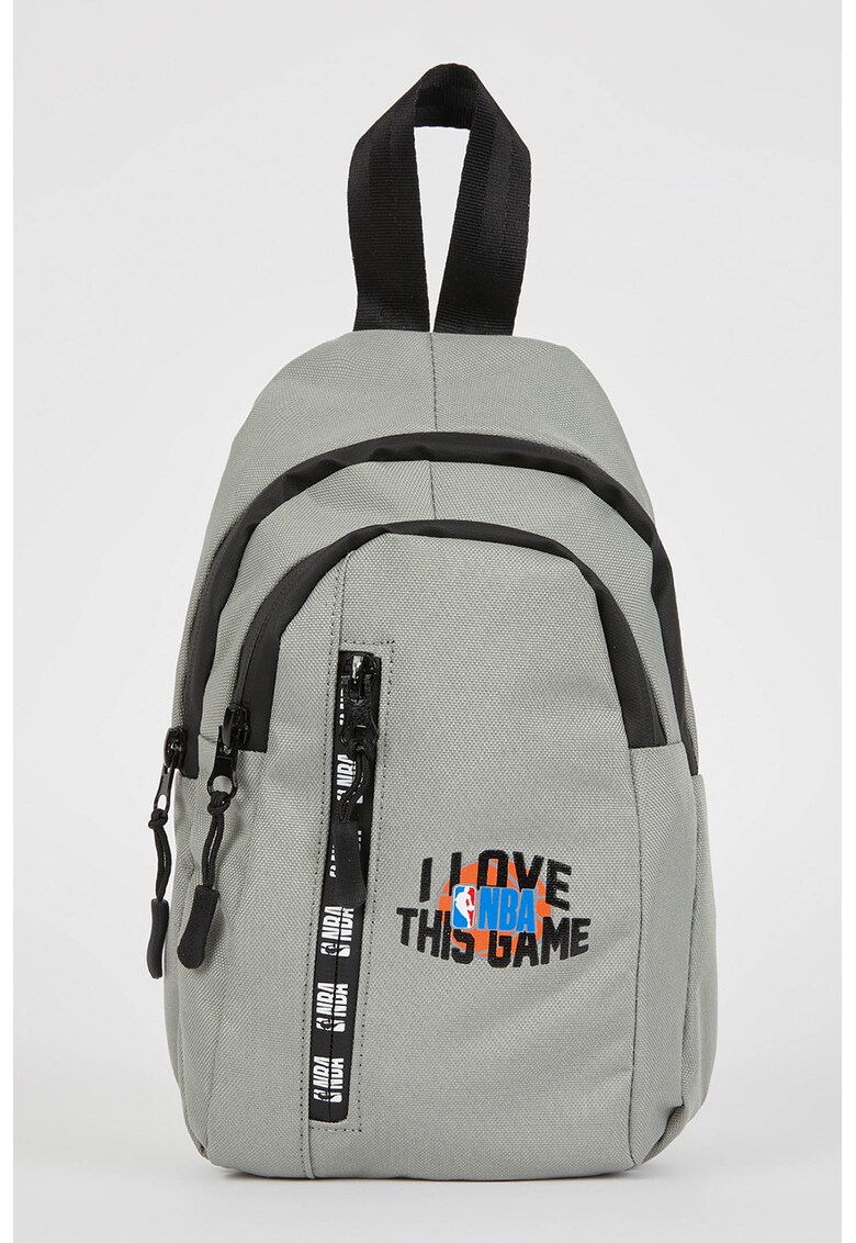 Geanta slingbag cu text