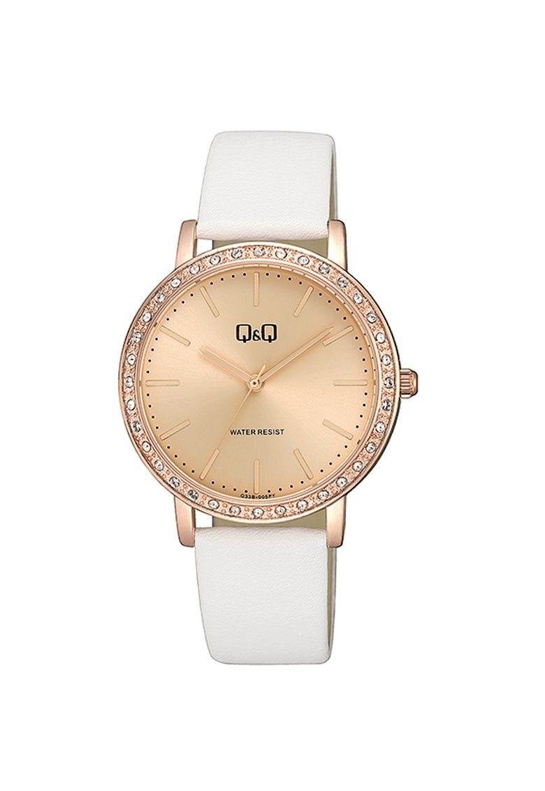 Ceas analog de dama - Auriu/Alb