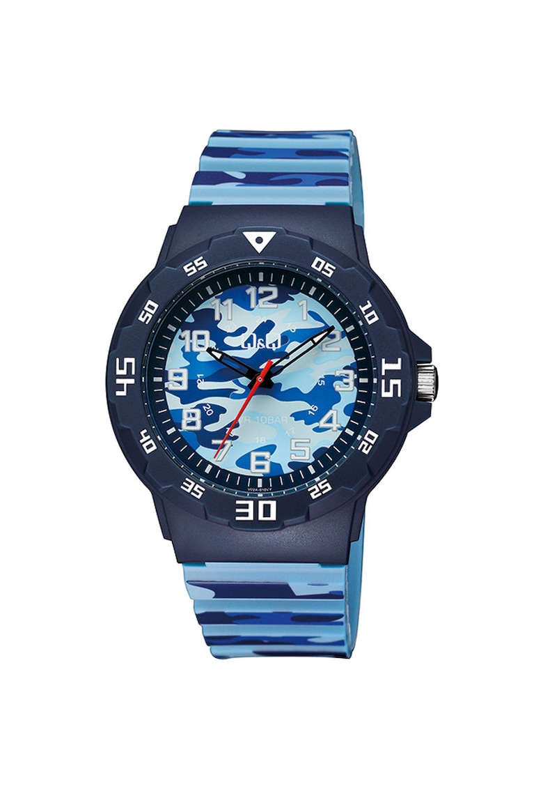 Ceas barbatesc V02A-010VY Quartz Albastru