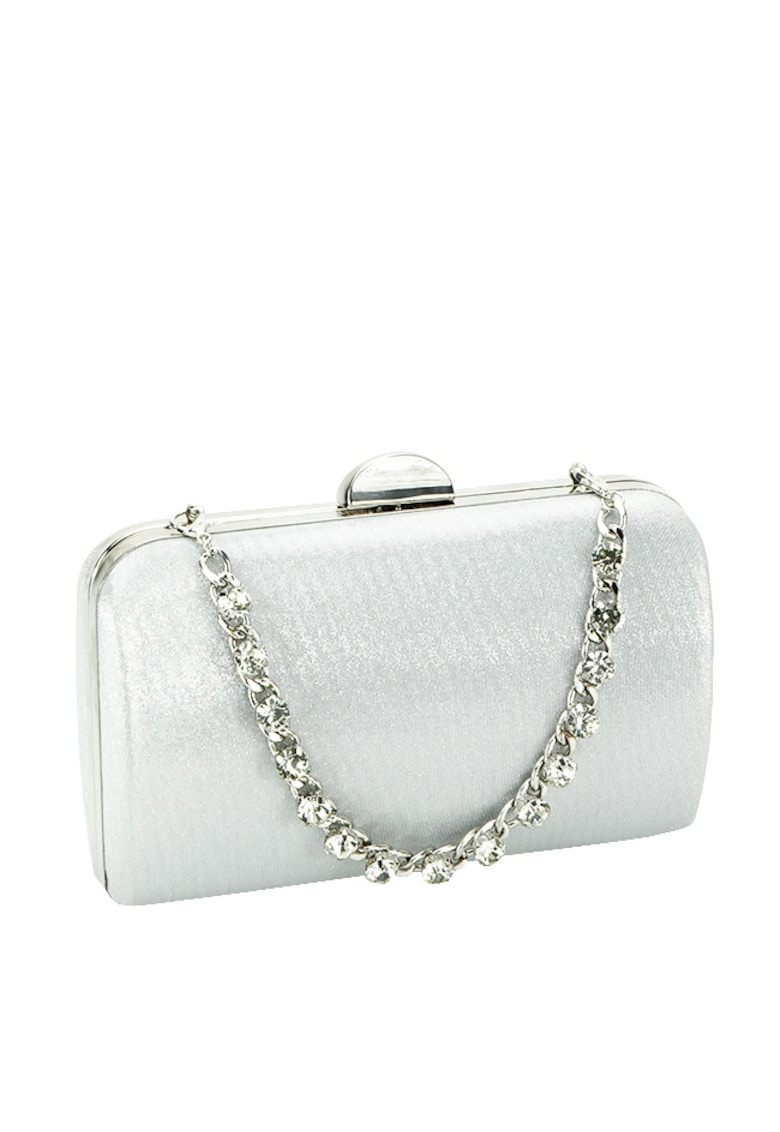 Geanta clutch BJH-22703 05 Argintiu 12932 - Argintiu