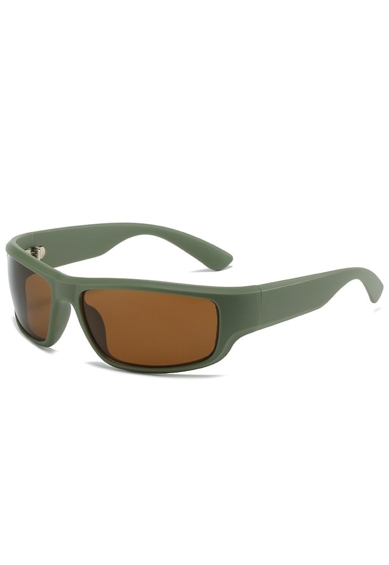 Ochelari de soare - verzi - stil wrap - Ashley C1