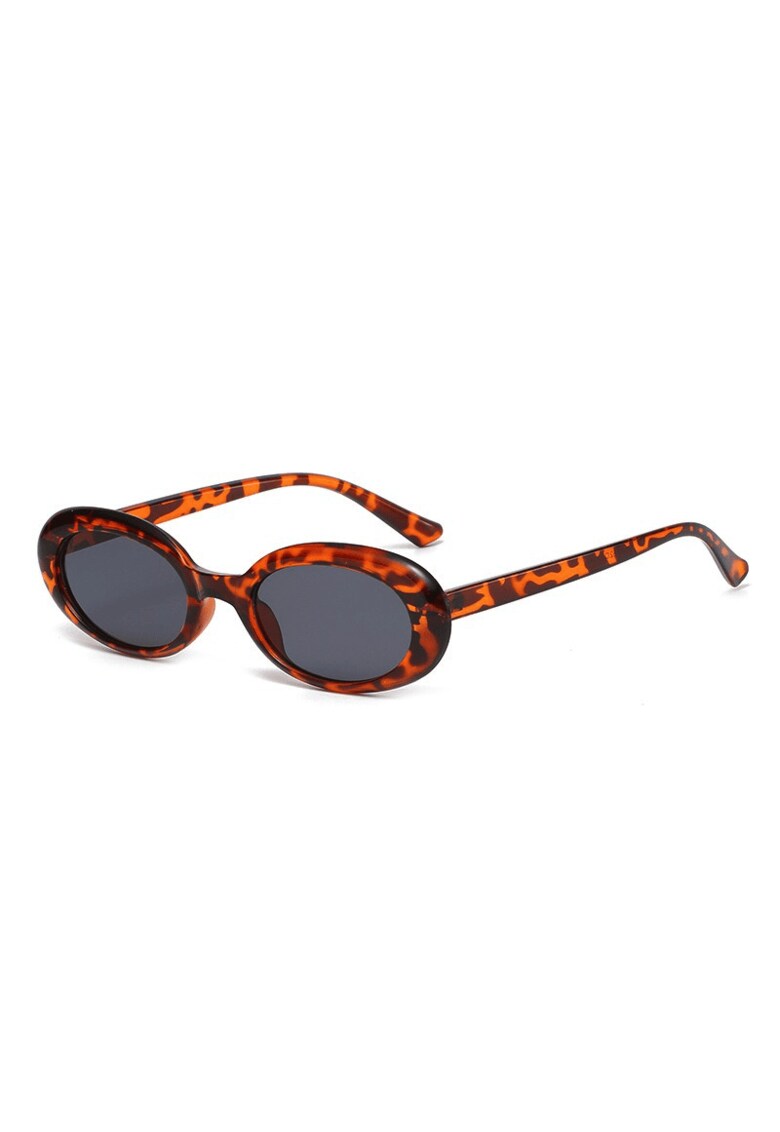 Ochelari de soare - maro - animal print - ovali - Arner C1