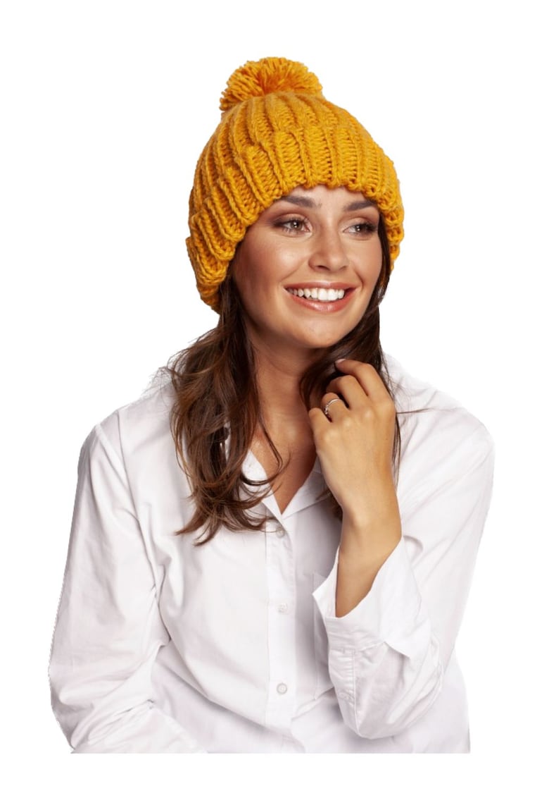 Caciula femei - Acril - Universal - Galben