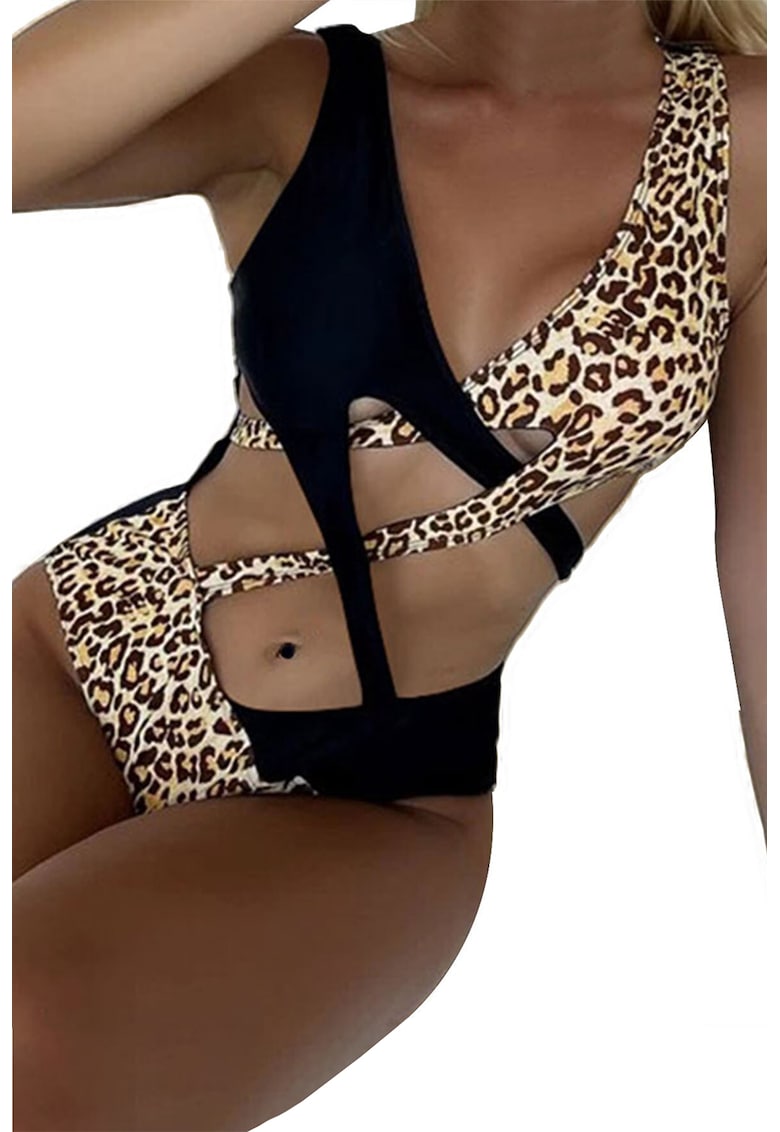 Costum de baie dama - o piesa - model animal print leopard - EFAYN