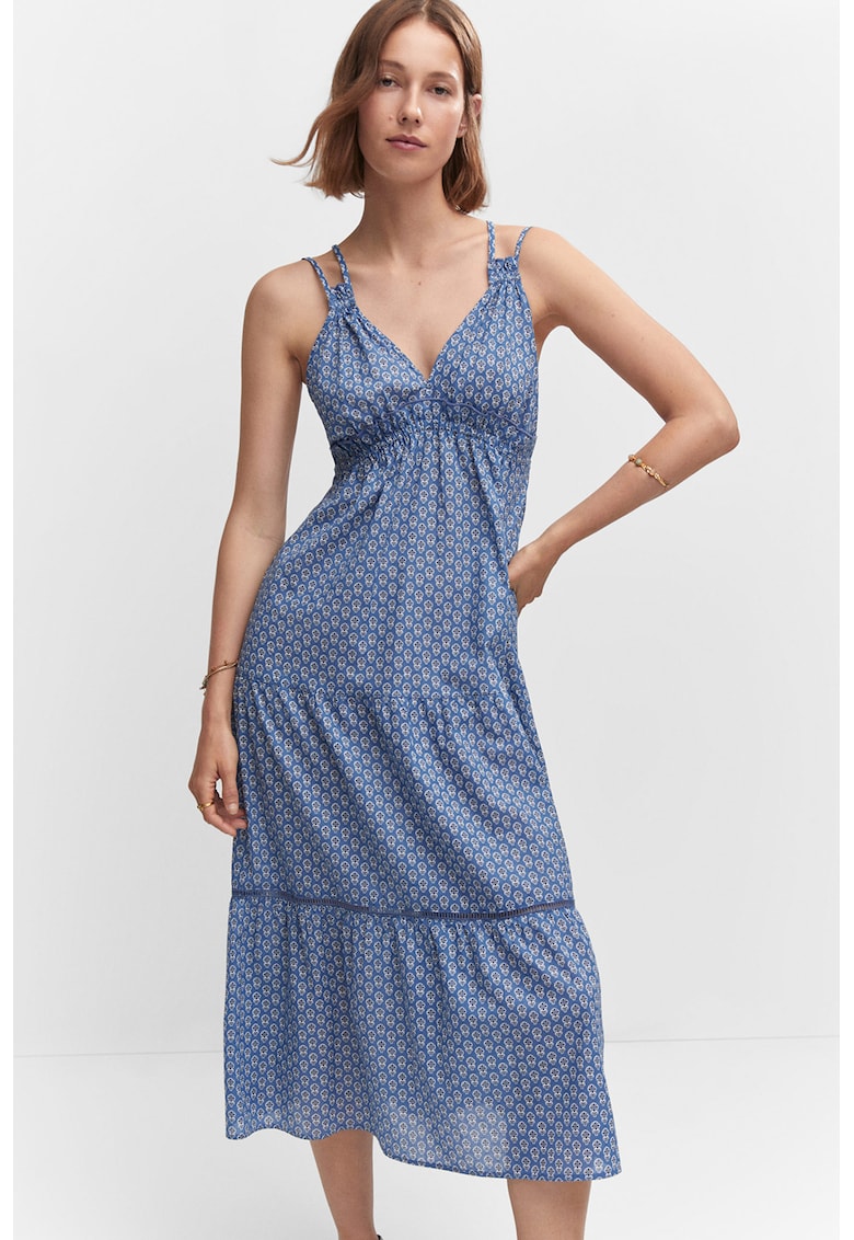 Rochie midi evazata Luna