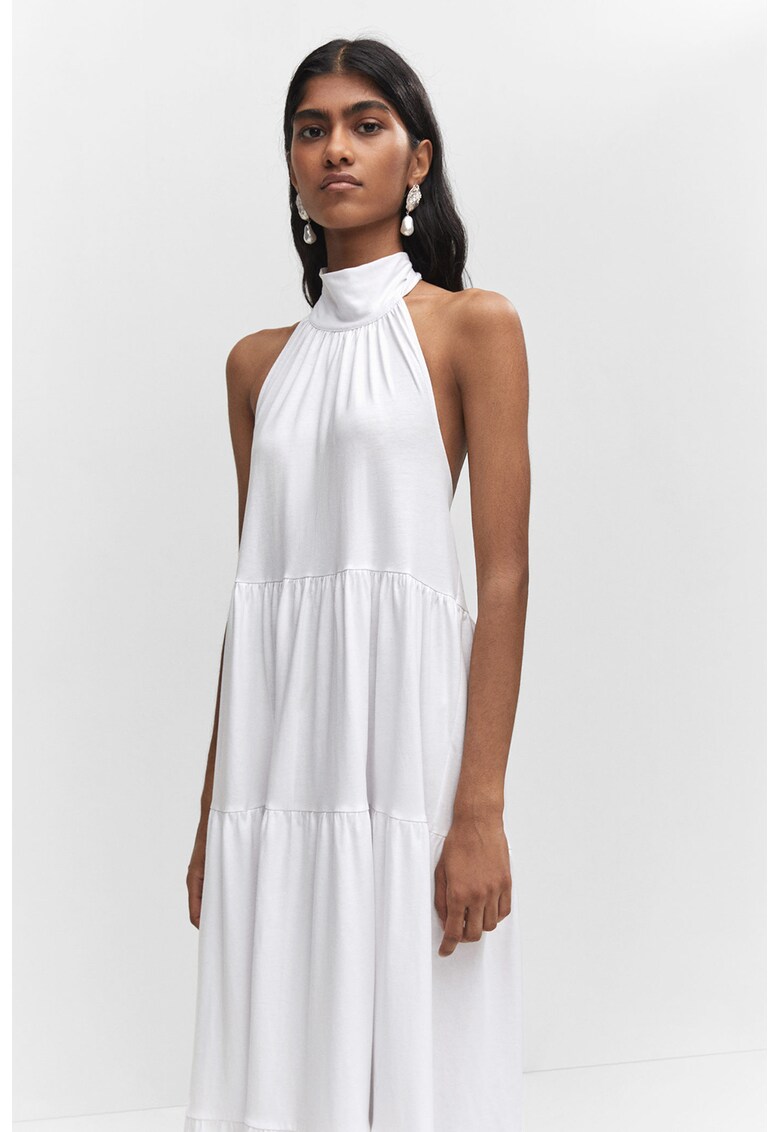 Rochie maxi cu decolteu halter Java