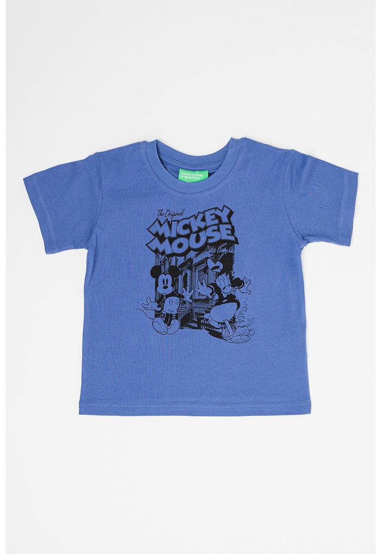 Tricou de bumbac cu imprimeu cu desene