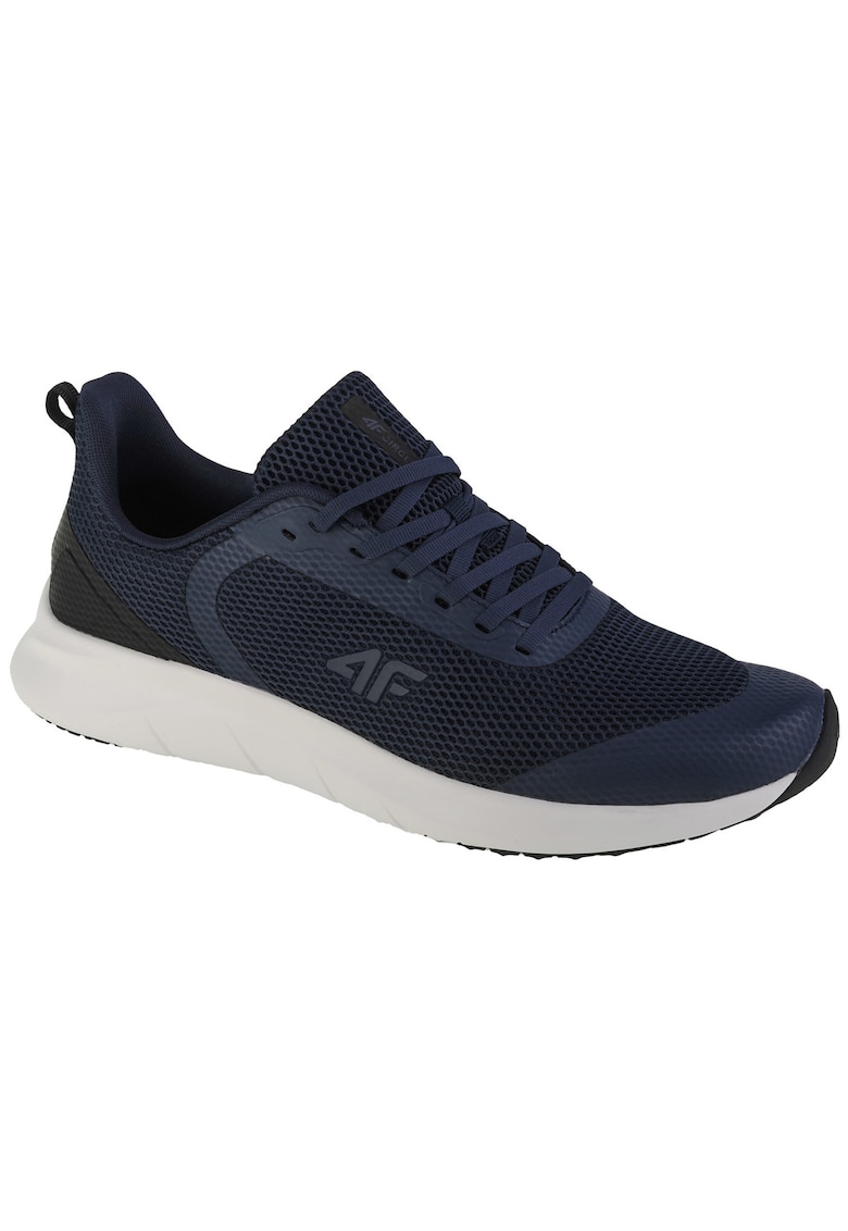 Sneakers - Men's Circle Sneakers 4FMM00FSPOM026-31S - Albastru marin - Bleumarin