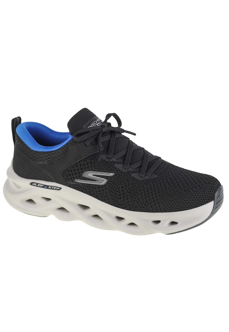 Pantofi de alergat - Go Run Swirl Tech-Dash Charge 220302-BKBL - Negru