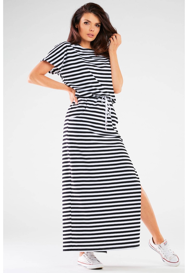 Rochie - Negru/Alb``