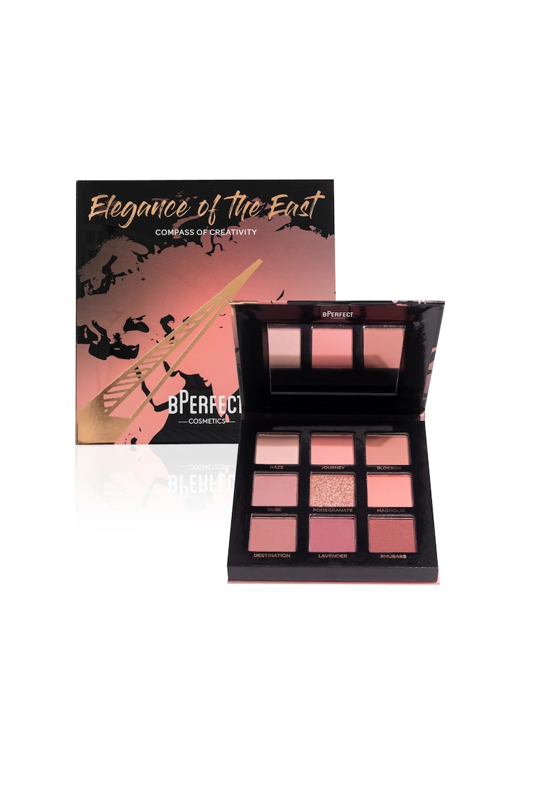 Paleta farduri pentru ochi BPerfect Compass of Creativity of the 13.5gdsafgh