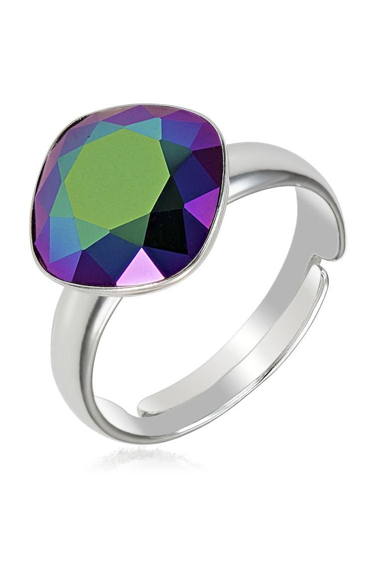 Inel Argint 925 placat cu rodiu cu cristale Swarovski®