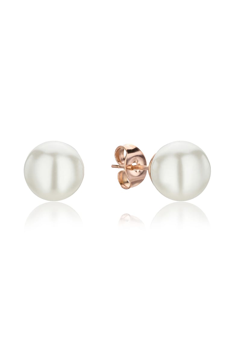Cercei cu tija - decorati cu perle shell