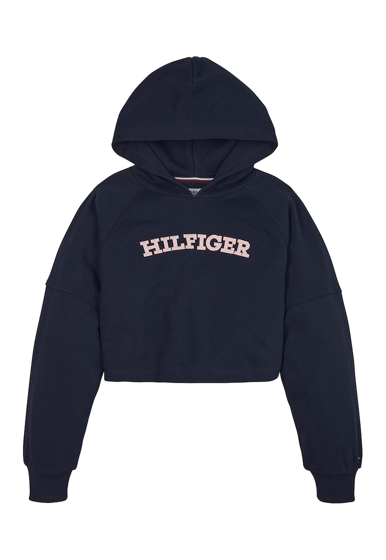 Tommy Hilfiger Hanorac crop cu maneci raglan