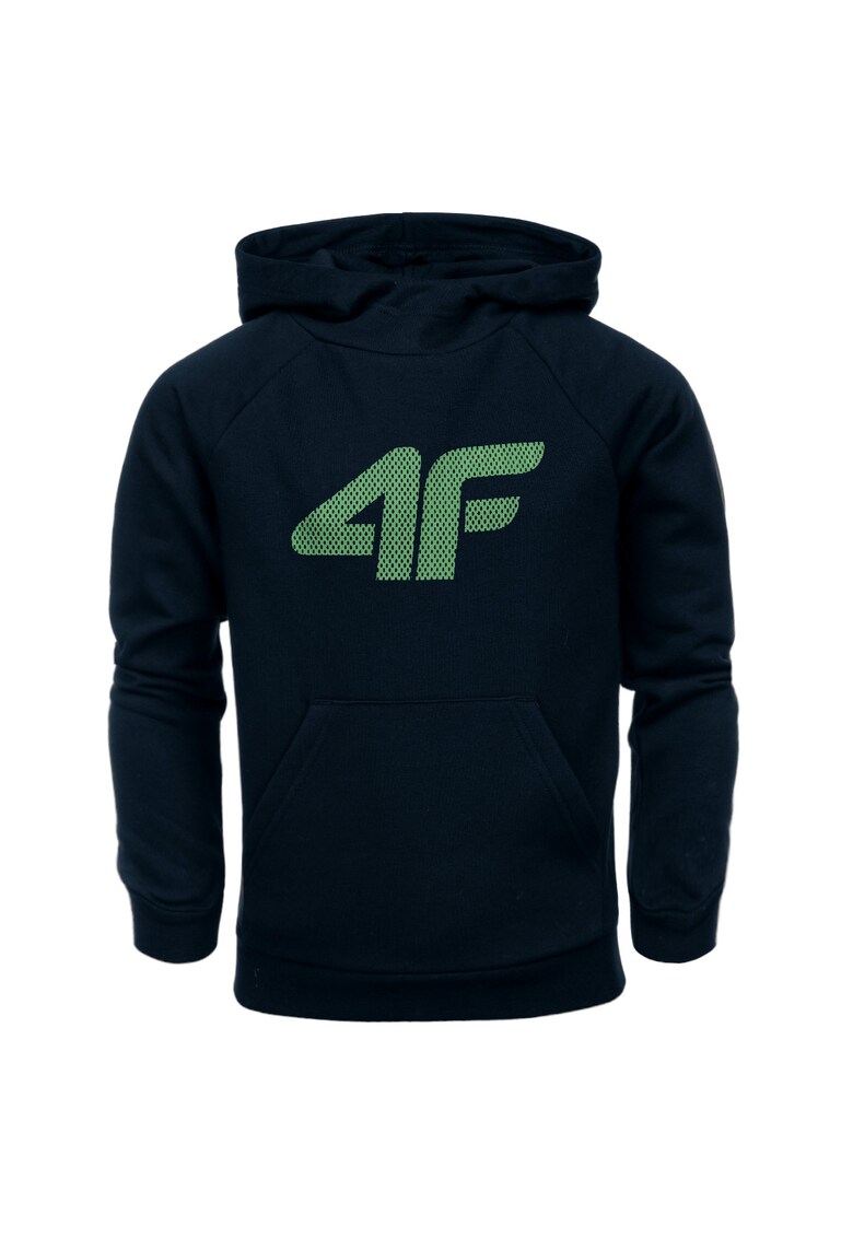 Hanorac pentru copii - Bumbac - Negru/Verde