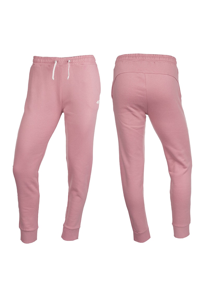 Pantaloni sport fete - HJZ22 JSPDD001 56S - Roz - 152CM