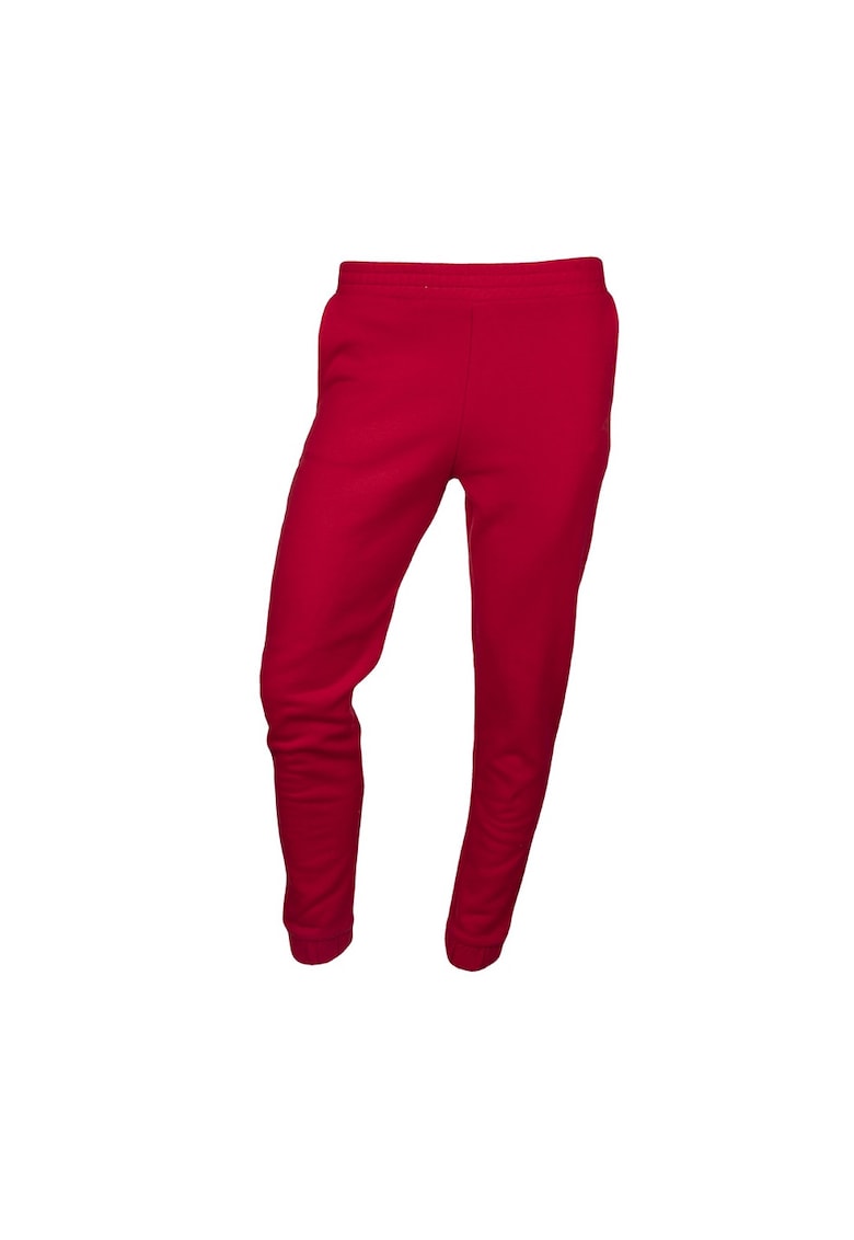 Pantaloni jogger pentru fete - HJZ22 JSPDD002 62S - Bumbac - Rosu