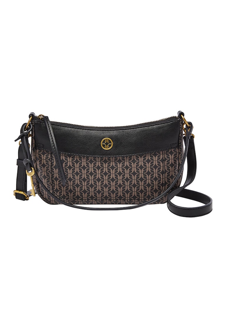 Geanta crossbody cu garnitura din piele ecologica Skylar