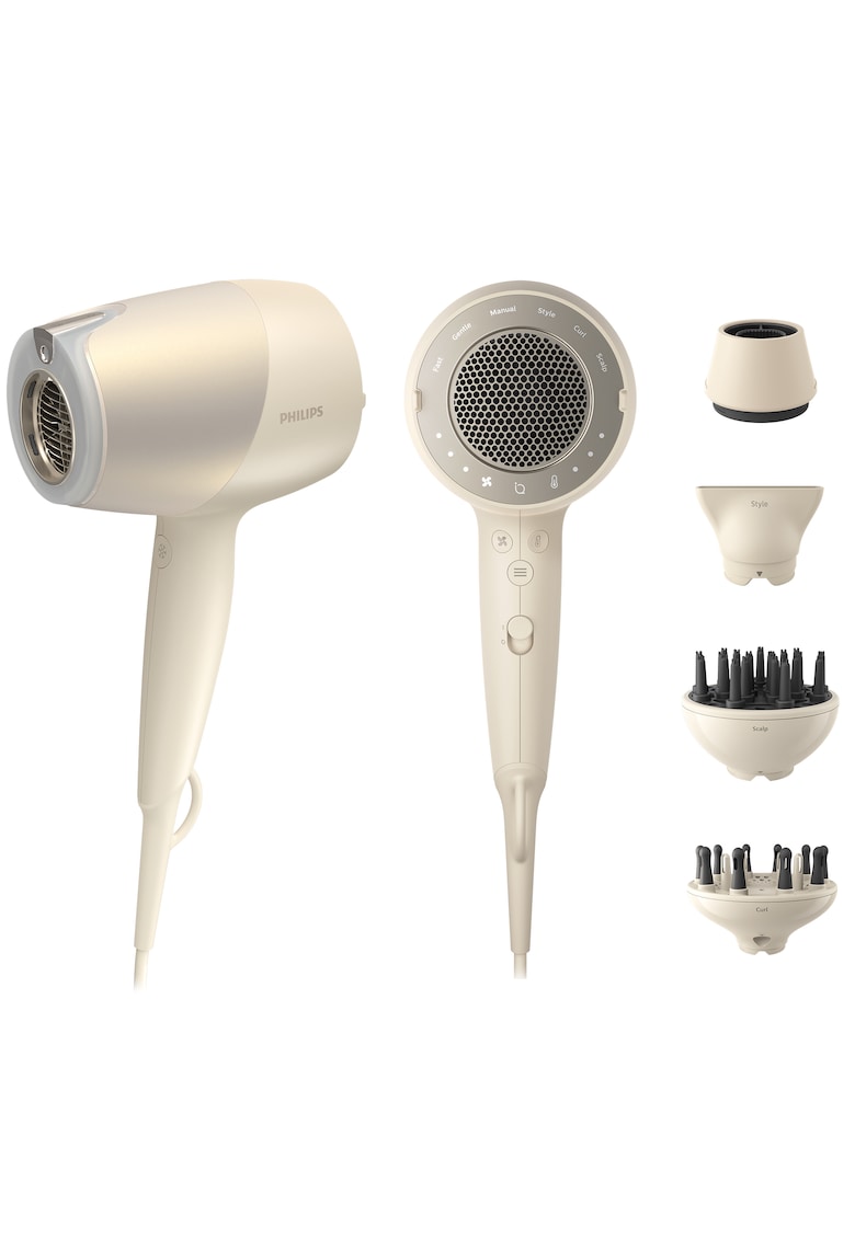 Uscator de par Prestige - Senzor SenseIQ - 1800 W - Bej sampanie