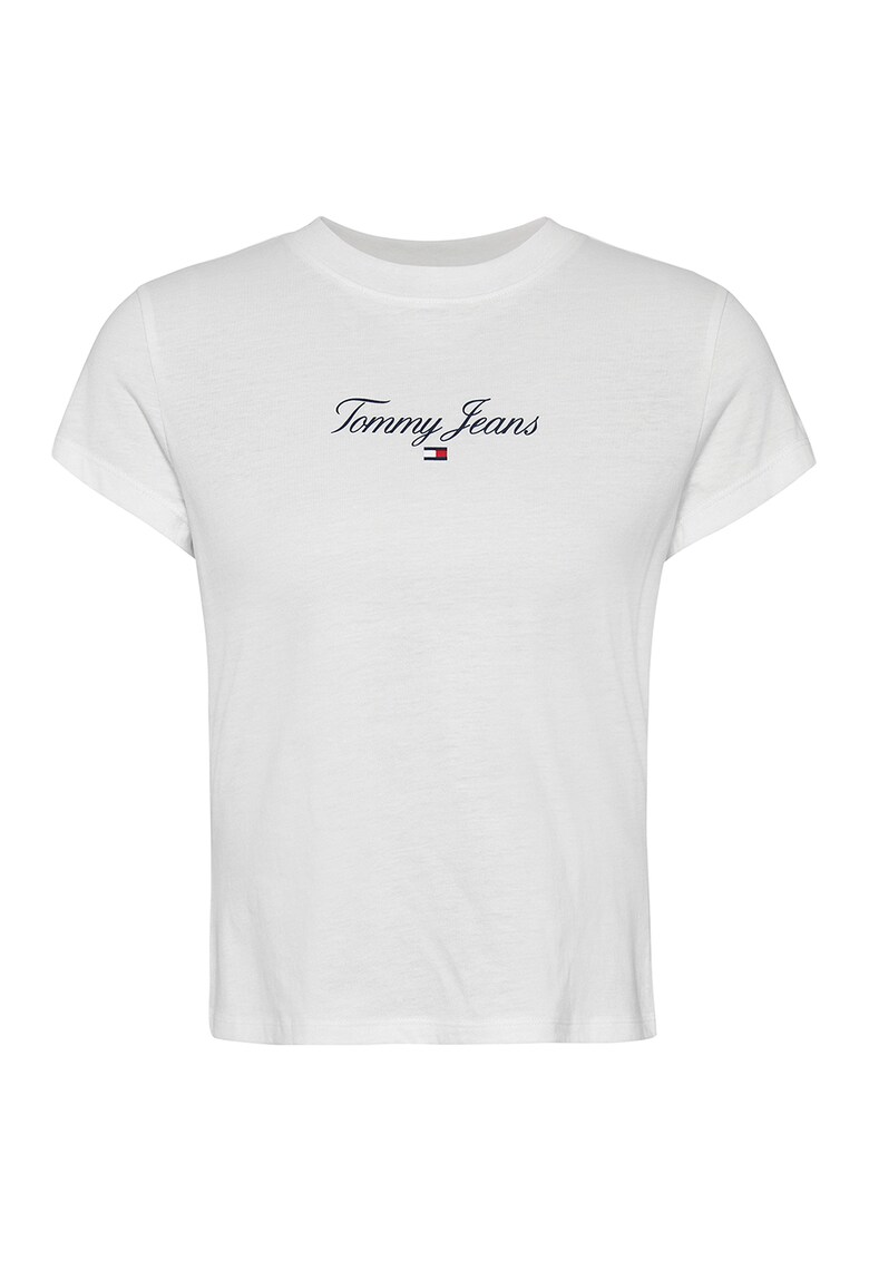 Tricou slim fit cu logo