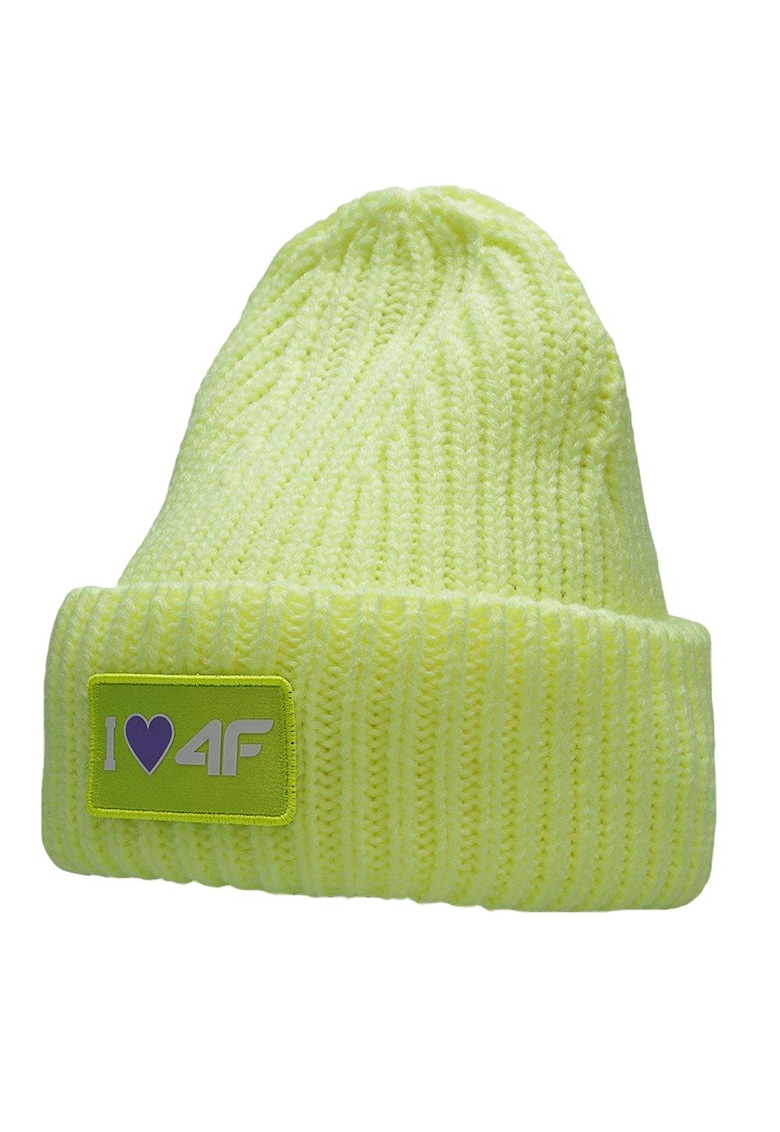 Caciula pentru copii - Acril - 52-58 cm - Galben