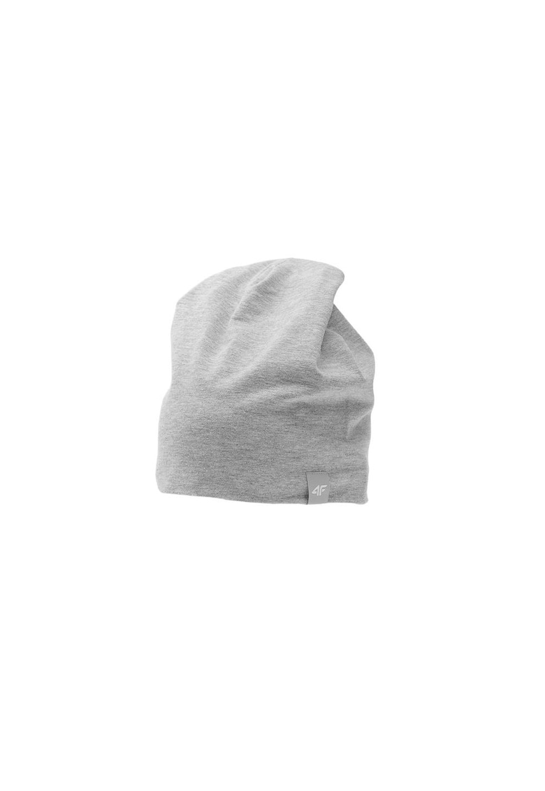 Caciula pentru fete - Poliester/Bumbac - 52-58 cm - Gri