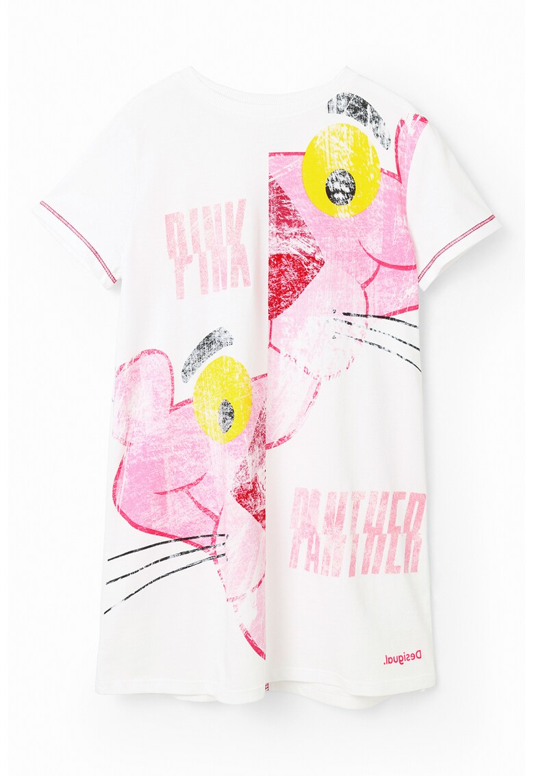 Rochie-tricou cu desene