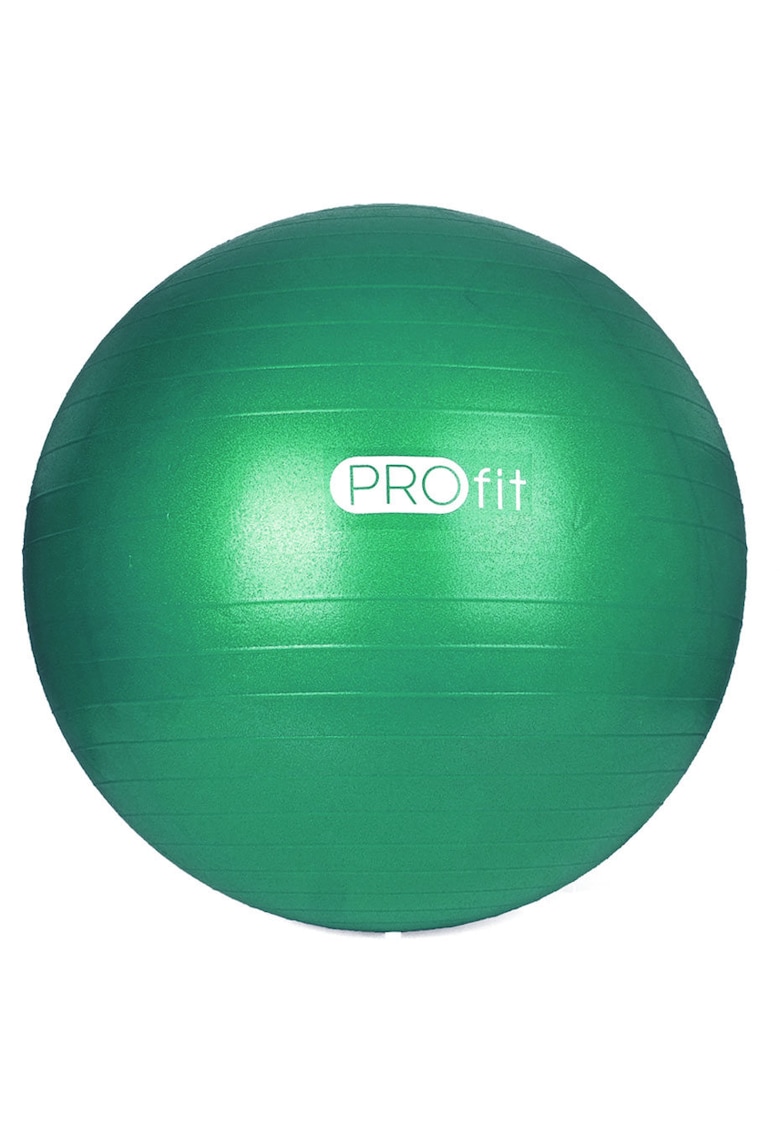 Minge gimnastica cu pompa - PVC - 85 cm - Verde
