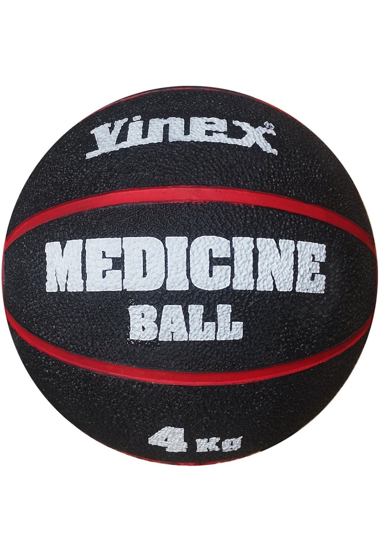 Minge medicinala recuperare - Cauciuc - 4kg - Negru
