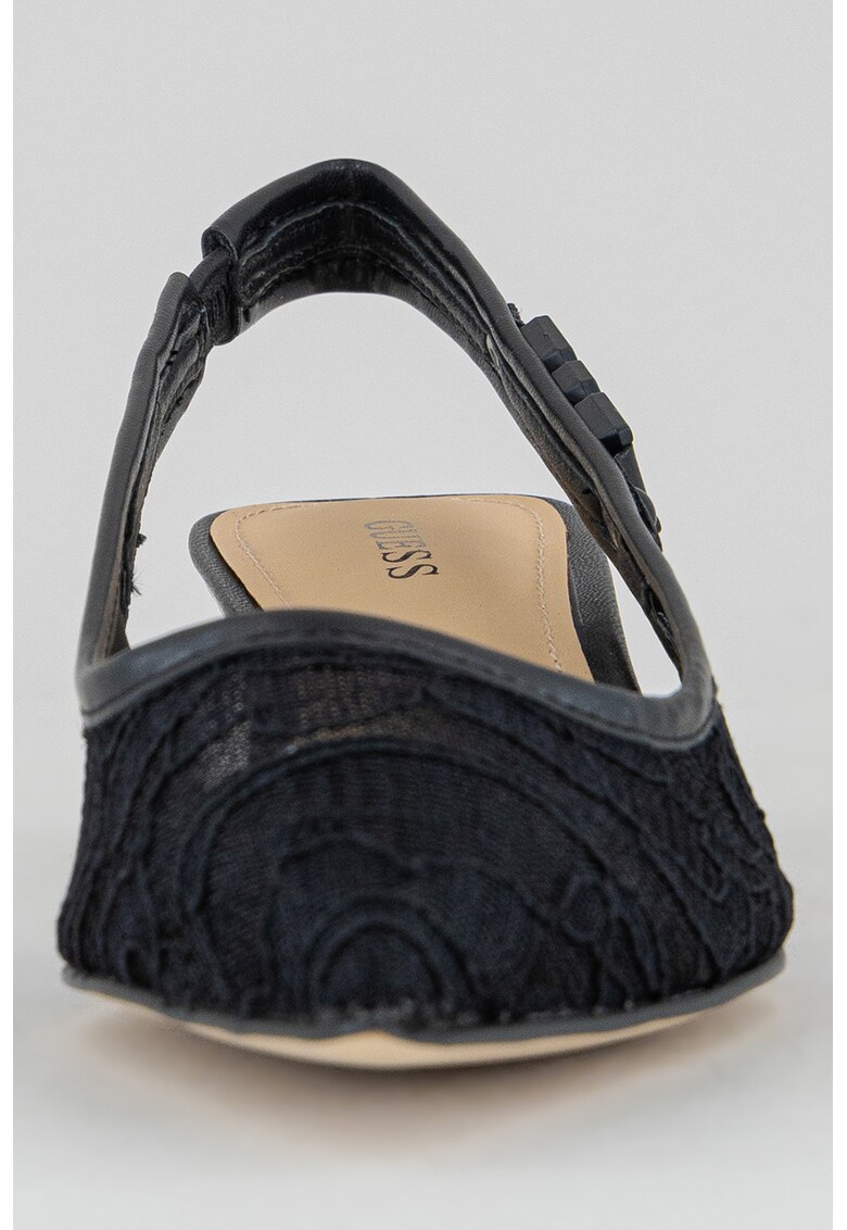 Pantofi slingback din dantela