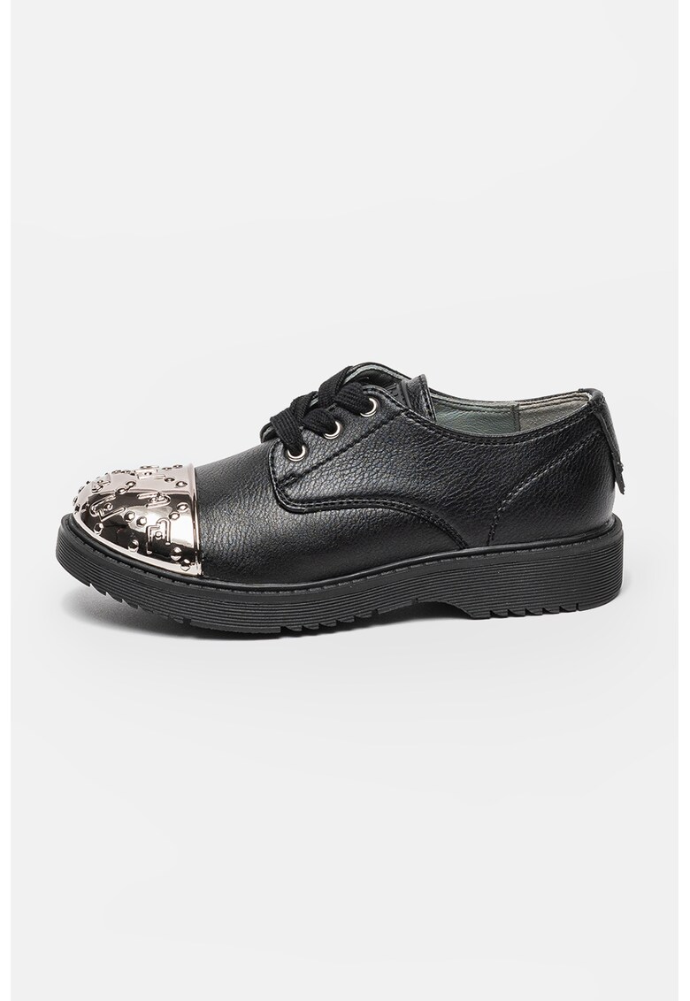 Pantofi derby de piele ecologica Pat